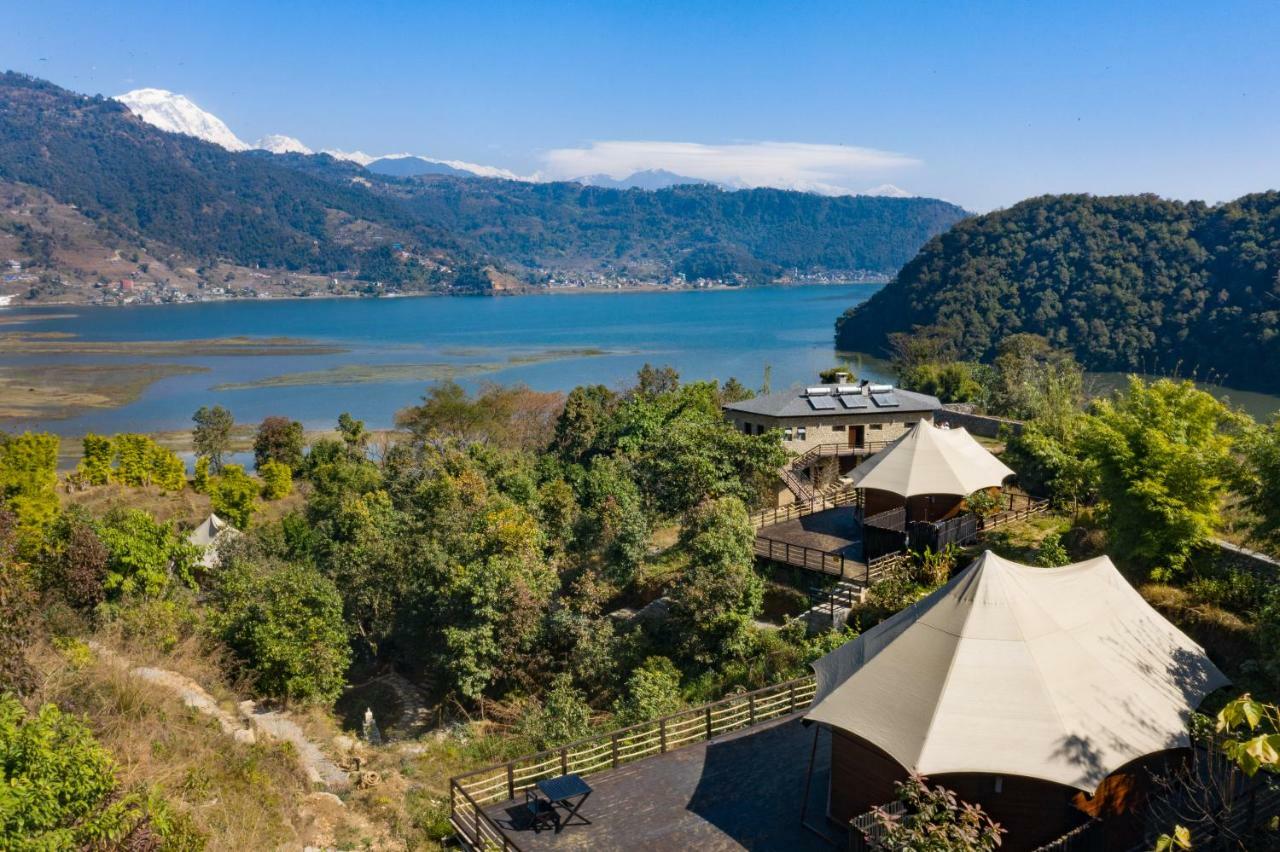The Pavilions Himalayas Lake View Pokhara Bagian luar foto