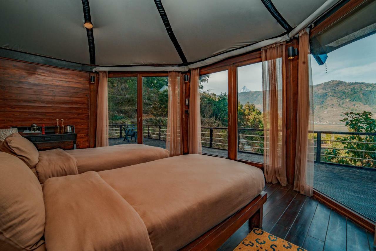 The Pavilions Himalayas Lake View Pokhara Bagian luar foto